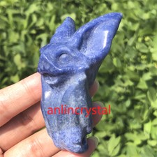 3" Natural Blue Aventurine Bat