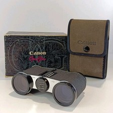 Binocolo compatto vintage Canon 3X Opera - rivestito Spectra - in custodia e scatola