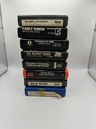 Track tapes as - 8,