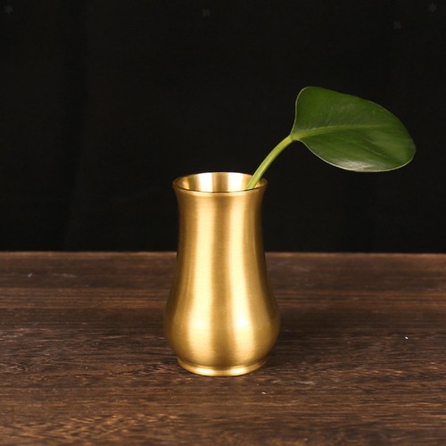 Vaso fiori ottone - da,