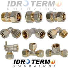 RACCORDI A STRINGERE / COMPRESSIONE PER TUBO MULTISTRATO ACQUA 16-20-26-32