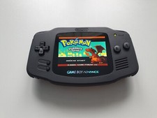 Console GBA Nera Black | Nintendo GameBoy Advance | IPS V5 LCD | NUOVA
