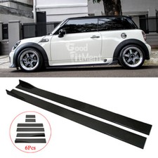 Per MINI Cooper S R56 minigonne laterali splitter minigonne laterali spoiler labbro diffusore