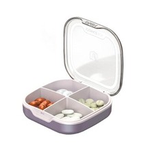 Porta-pillole con scomparto portatile per pillole divisa per medicinali (H5e)