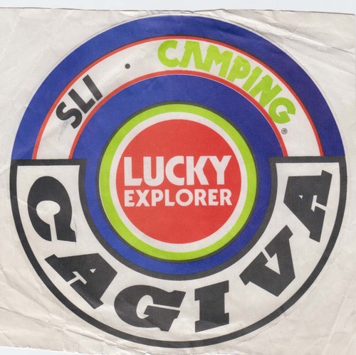 Adesivo lucky explorer cagiva - adesivo,