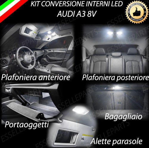 Kit led interni audi 8v - interni, a3