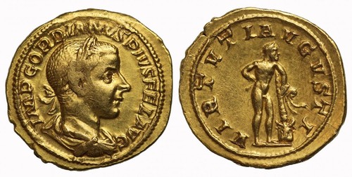 Gordiano iii oro aureo - iii,,