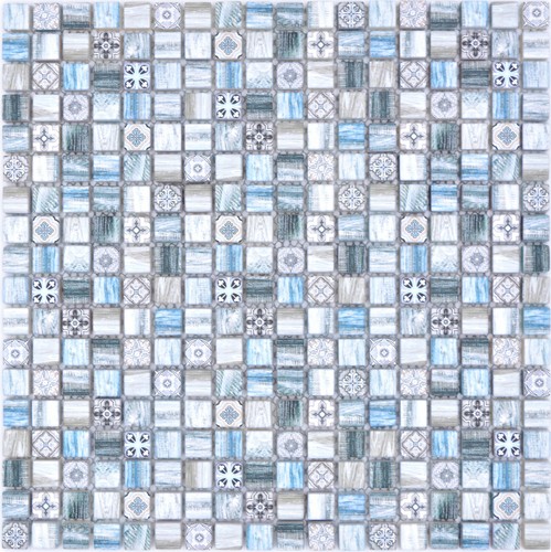 Piastrelle vetro mosaico - piastrelle,
