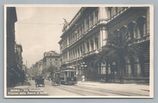 Roman Trolley RPPC Via