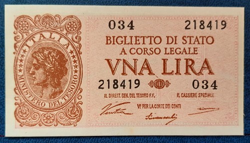 Lira 1944 italia - (£),