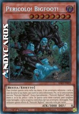 PERICOLO! BIGFOOT! • (Danger! Bigfoot!) • Segreta • RA03 IT019 • 1Ed • Yugioh!