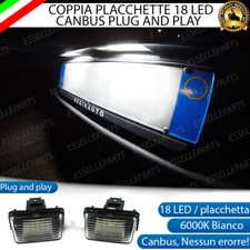 PLACCHETTE A LED LUCI TARGA 18