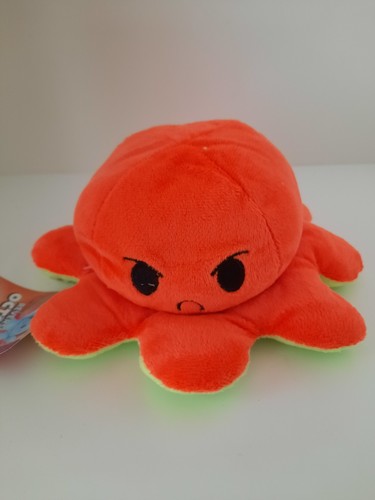 Peluche polpo reversibile - peluche,