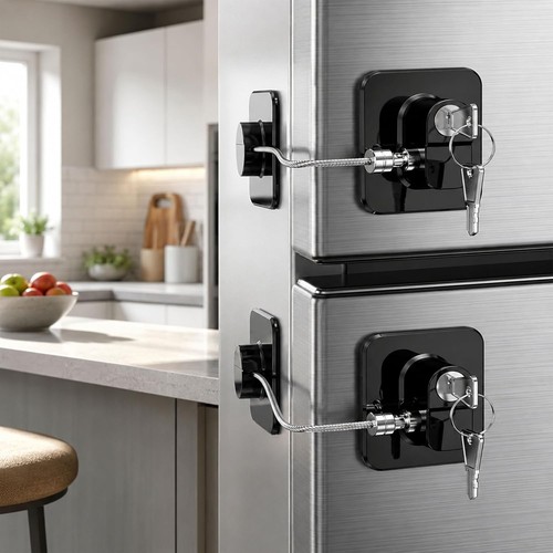 Chiusura sicurezza frigo - chiusura, 2