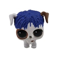 LOL LIL Outrageous Wolftown Dog con pelo blu personaggio giocattolo