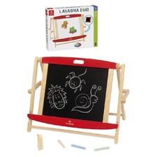 LAVAGNA DUO IN LEGNO DAL NEGRO