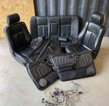 Set sedili interni e pannelli porta in pelle elettrici Mercedes-Benz W202 ber...