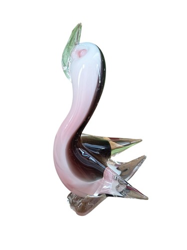 Cigno vetro artistico - cigno,