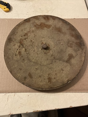 Antico piatto disco fonografo
