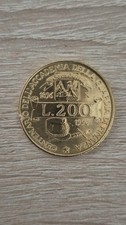 200 lire moneta Centenario dell' Accademia Della Guardia di Finanza 1896 1996