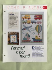 Schema punto croce Per mari e