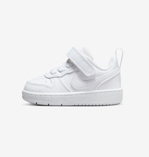 NIKE COURT BOROUGH LOW Recraft Scarpe Sneakers Bambino Neonato DV5458 106 Bianco