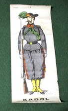 Stampa 1963 bersagliere militare fenilbutazone Kadol Imagerie Pellerin Epinal