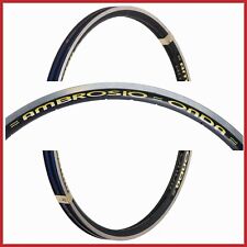 NOS AMBROSIO ONDA CERCHI AERO 28" 700c 20H CLINCHER anni 90 VINTAGE BICI DA STRADA BICICLETTA