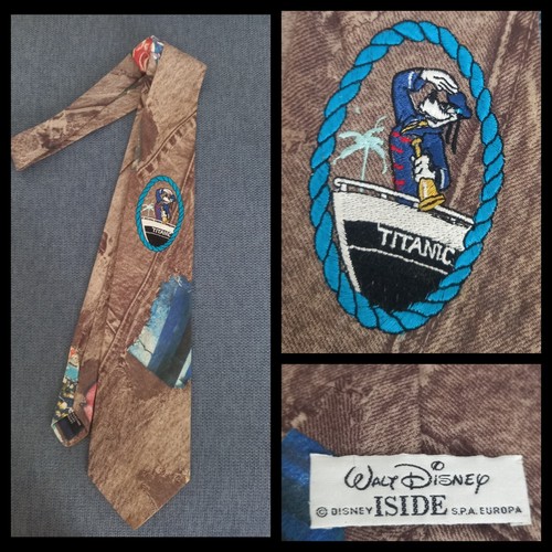 Cravatta vintage disney - vintage, pippo