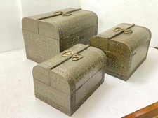 Scatola Da Barbiere In Legno E