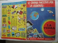 # ALBUM PANINI LE GRANDI RACCOLTE PER LA GIOVENTU' - LA TERRA 
