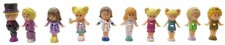 Dieci 10 figurine Polly Pocket