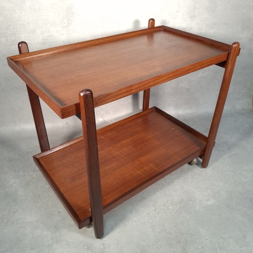 Carrello servizio teak