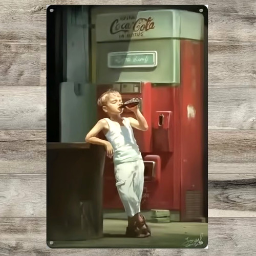 Insegna coca cola - insegna,