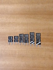 MA IL TRENO 709 Set di 6 cartelli segnaletica Velocità lungo linea ferroviaria