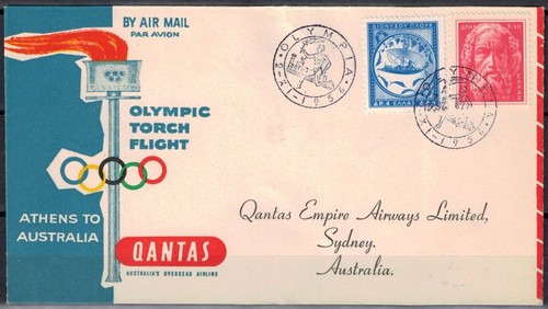 Grecia 1956 volo - grecia, per