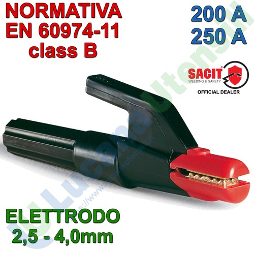 Pinza porta elettrodo 250a - porta,