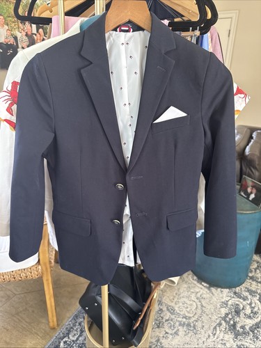 Cappotto sportivo ragazzo blu