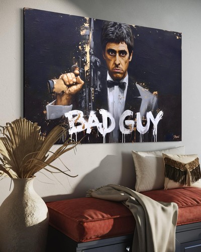 Quadro tela scarface al - su,