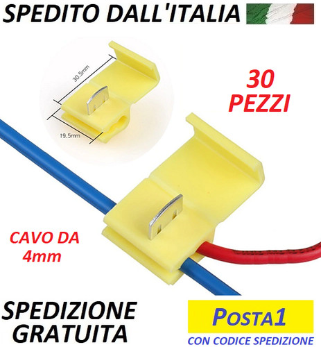 Morsetto elettrico - pz.,