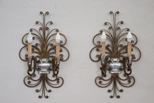 Applique in ferro dorato e
