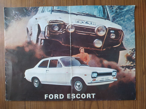 Vecchio depliant ford - vecchio,