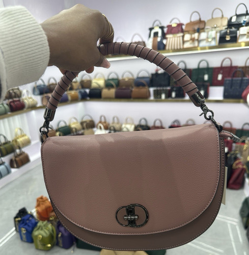 Borsa donna malva ecopelle