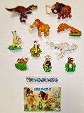 SERIE COMPLETA L'ERA GLACIALE 3 (NV265 - NV274) + 10 BPZ KINDER JOY ITALIA 2009