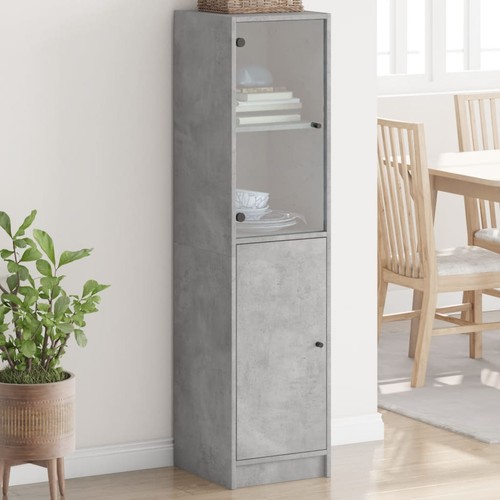 Credenza con anta vetro - con,