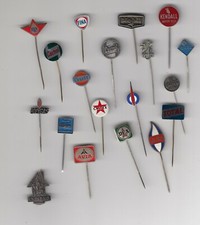 Vintage oil fuel pin badge - oil,