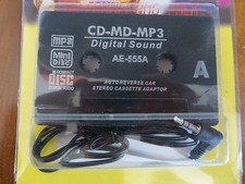 Adattatore TAPE DECK CASSETTA -  AUX-IN (con cavo jack 3,5 mm) NUOVO