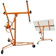 Carrello Alzalastre Cartongesso Telescopico Solleva Pannelli 3.35mt Max 68Kg 