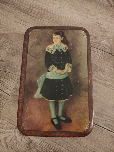 Scatola latta vintage - scatola,