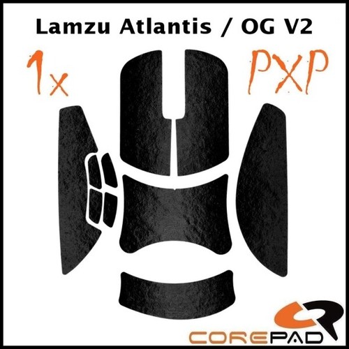 Corepad pxp grips nero lamzu - nero,